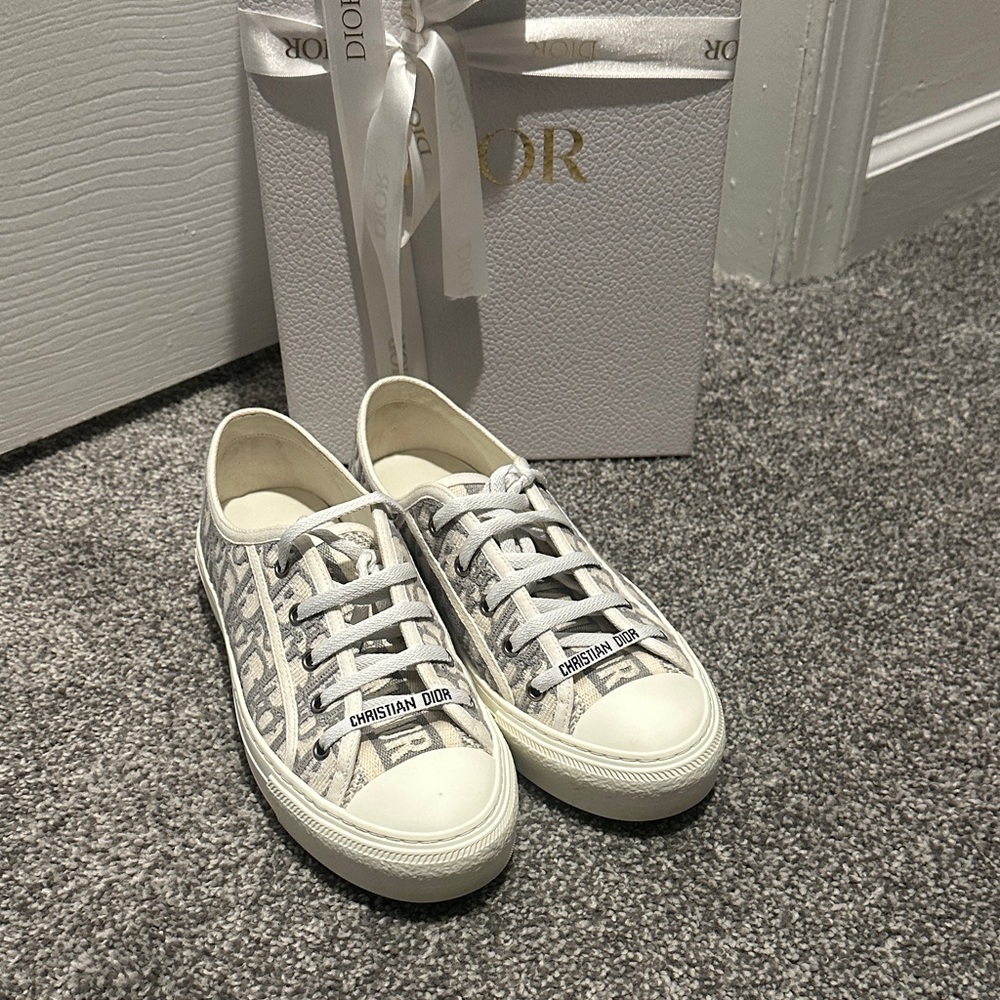 Walk’n’Dior Grey Stone Sneakers